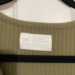 Banana Republic ribbed midi dress